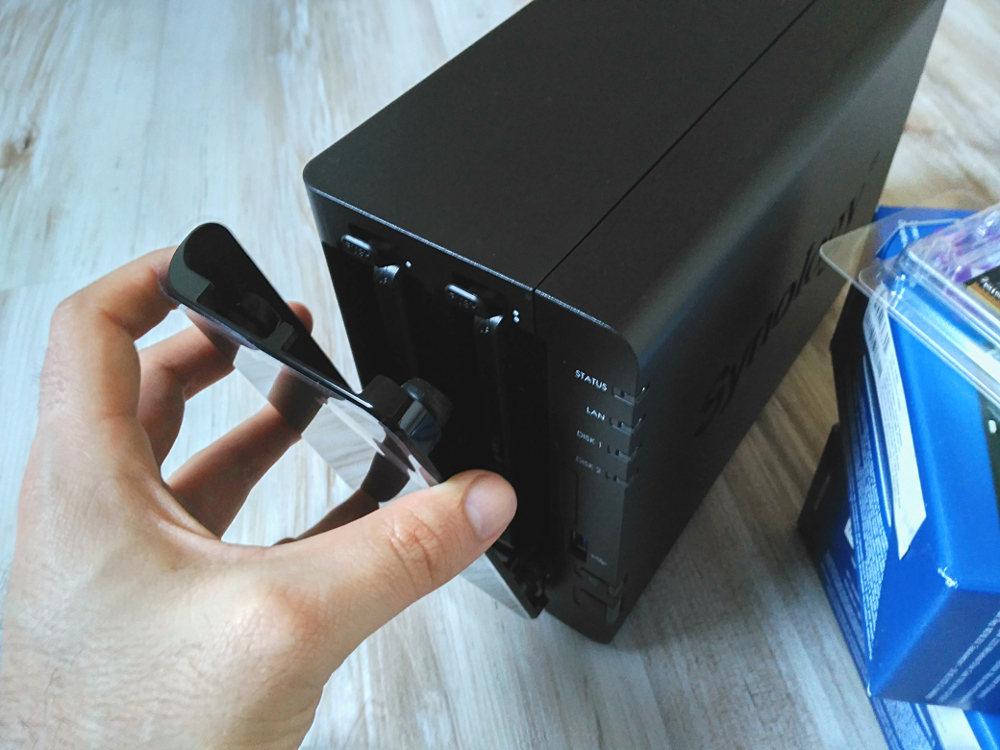 Synology DS216+II: Upgrade