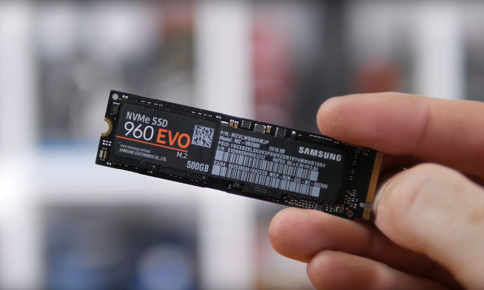 sur chap spild væk M.2 SSD comparison: Difference Samsung 960 / 860 Pro and EVO
